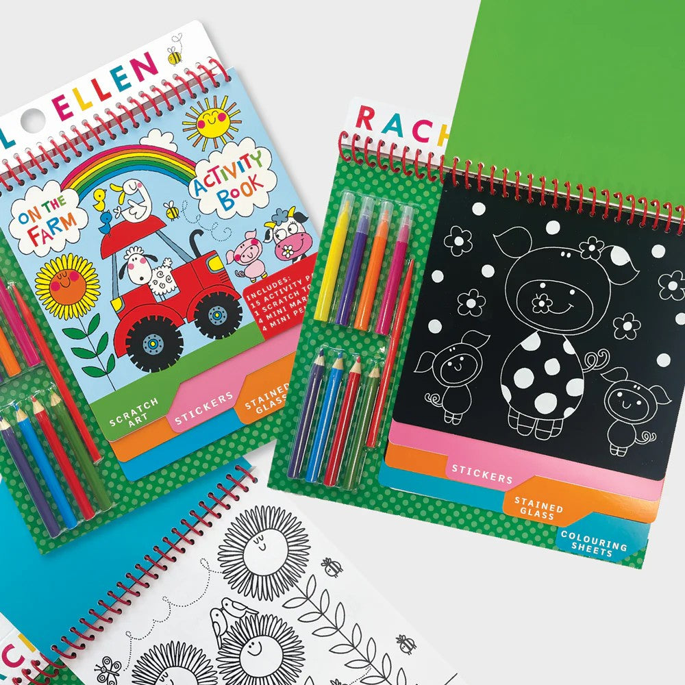 On The Farm Activity Book