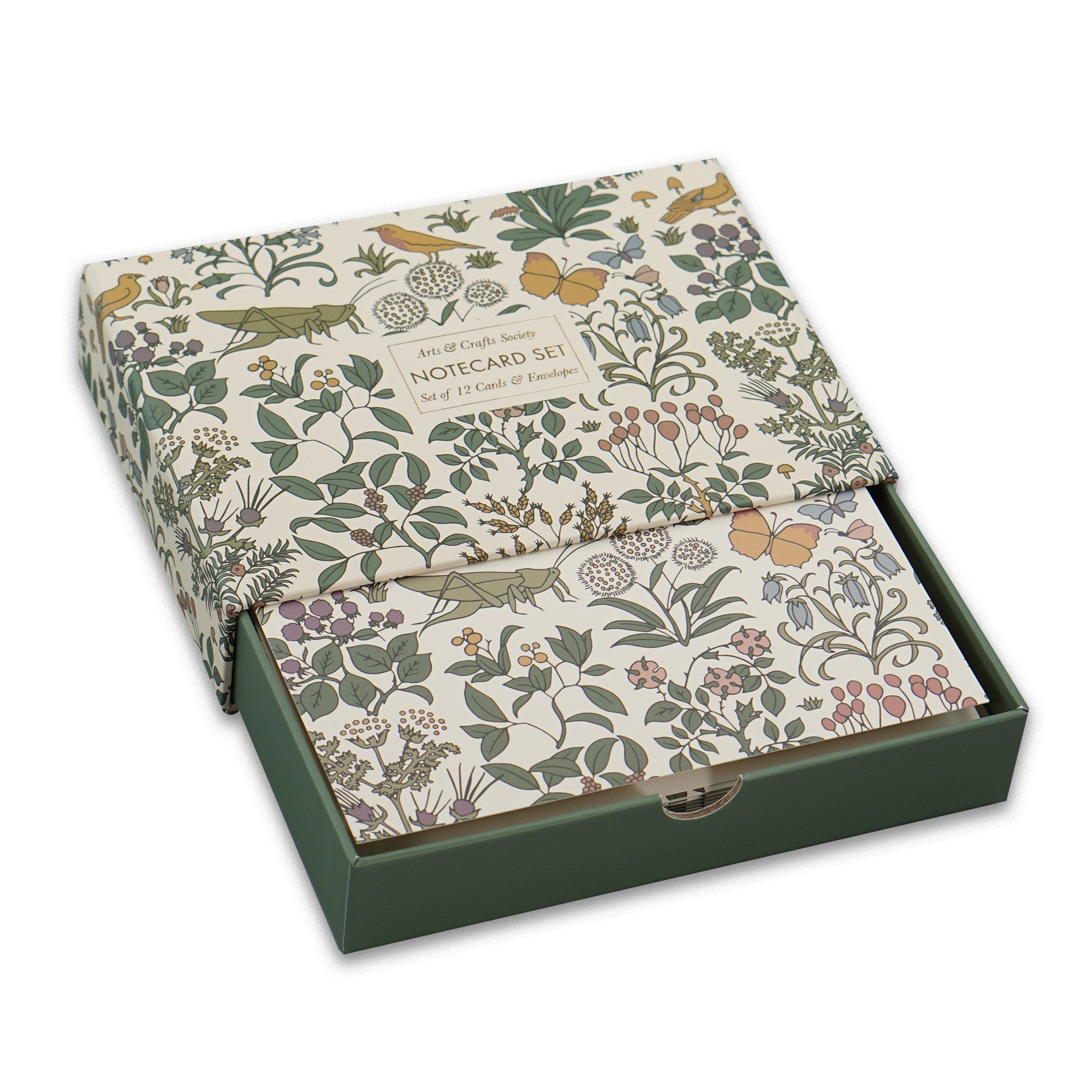 Boxed Set of 12 Card & Envelopes - Apothacary Garden