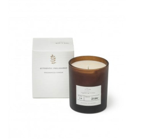 Authentic Philosophy Cedar and Guaiacwood Scented Candle