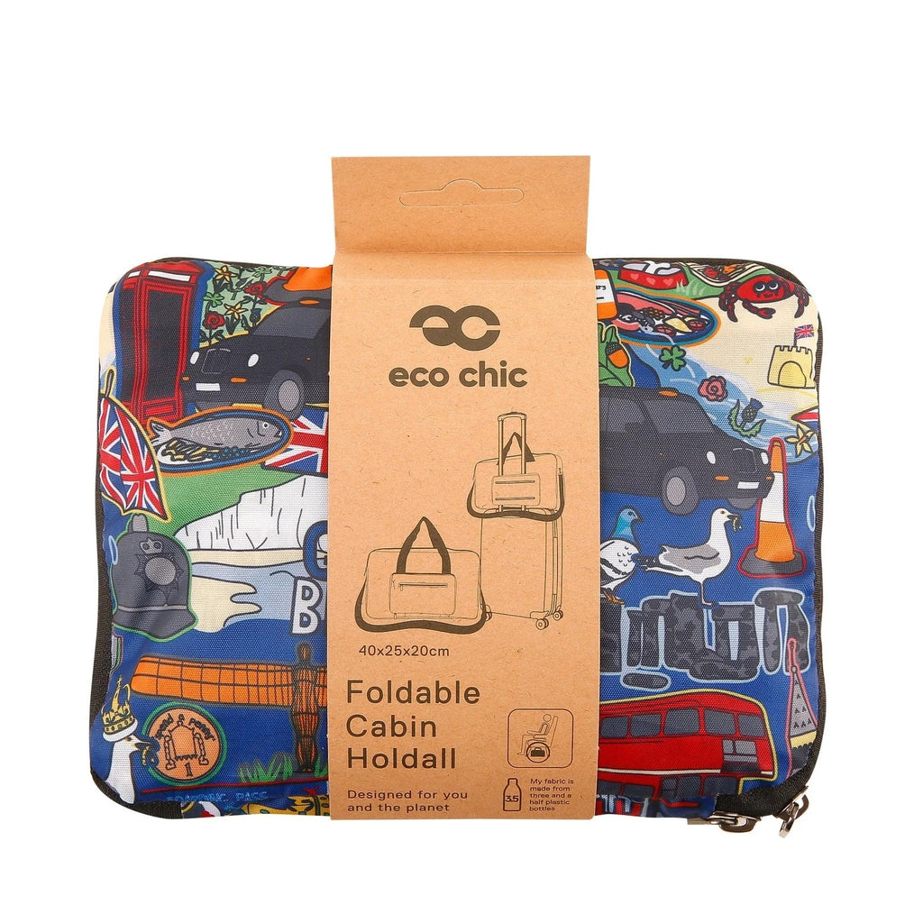 Recycled Cabin Holdall Bag Great Britain Navy