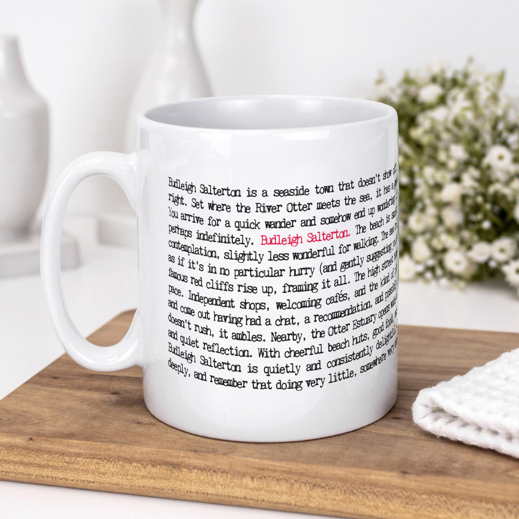 Budleigh Salterton - Wise  words mug