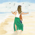 Dancing on the Sand Card