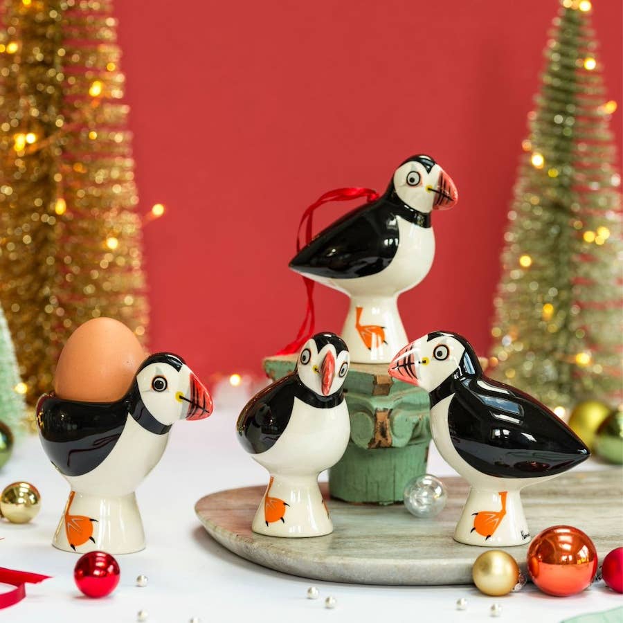 Puffin Salt and Pepper Shakers | Hannah Turner