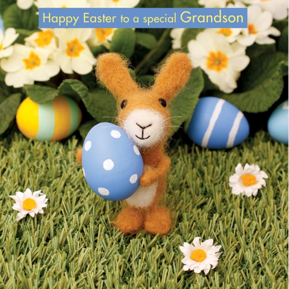 Grandson Easter card