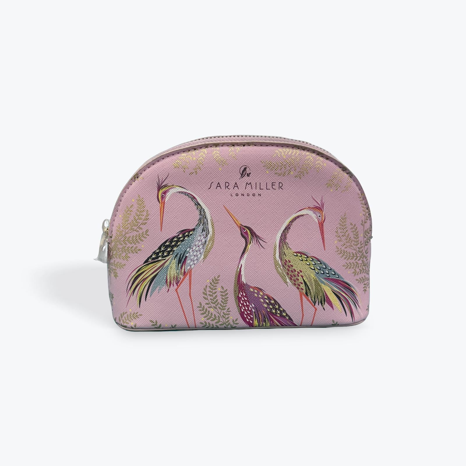 Sara Miller Haveli Garden Small Pink Cosmetic Bag