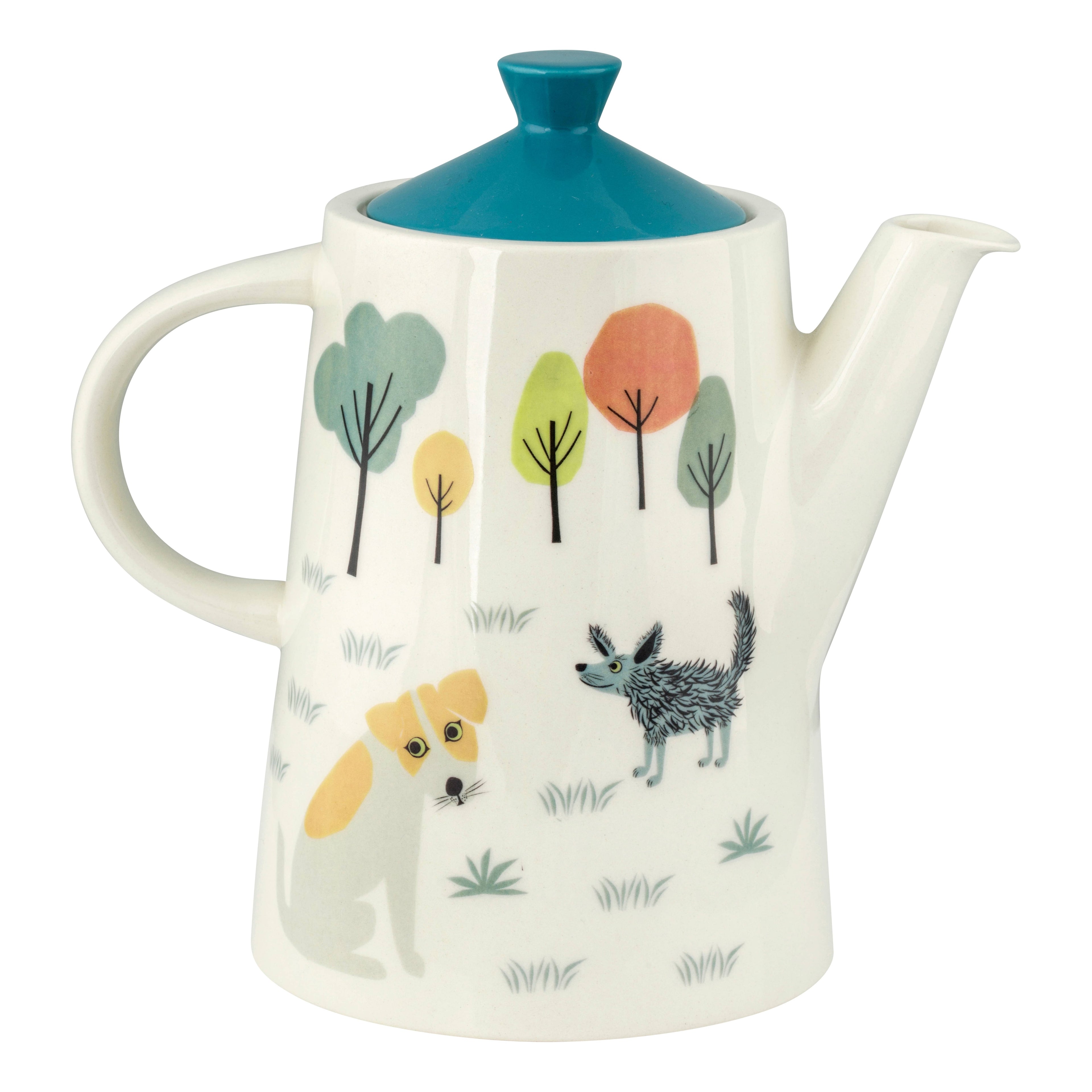 Handmade Ceramic Dog Teapot