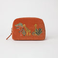 Elizabeth Scarlett Giraffe Cosmetics Bag Rust