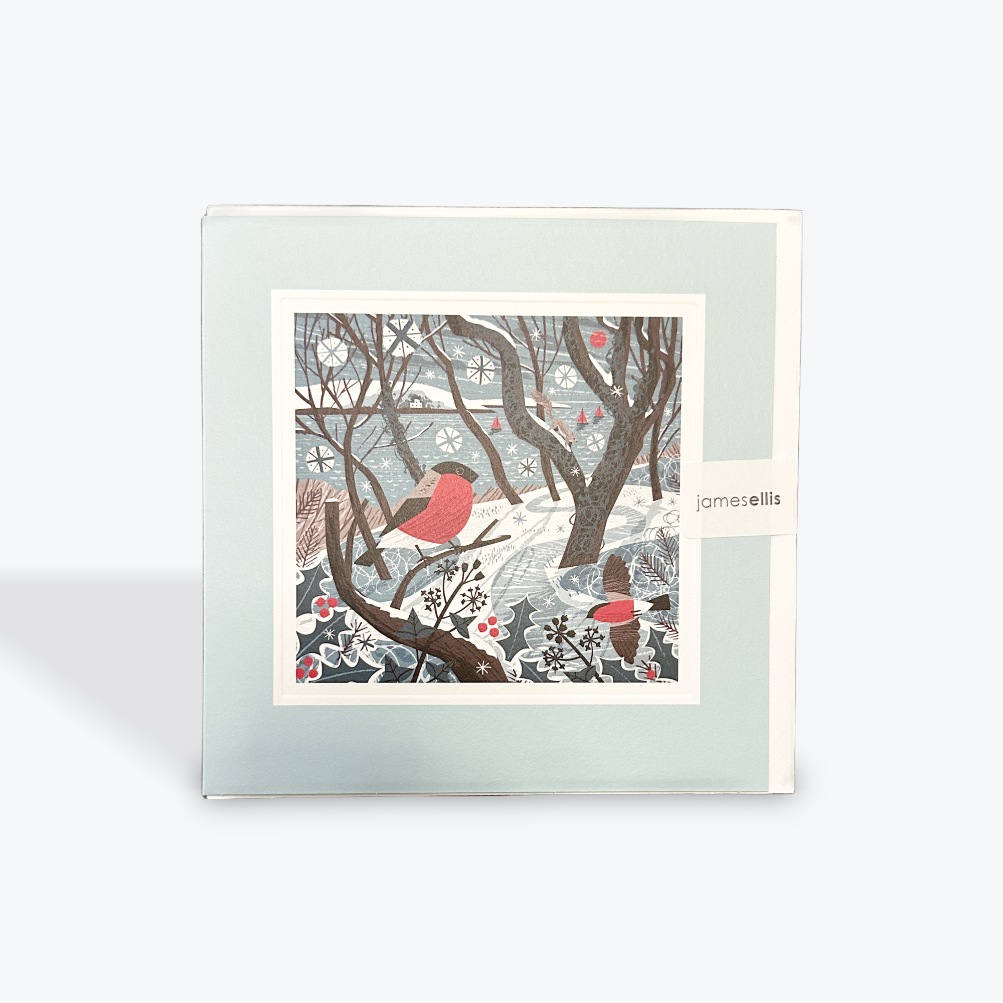 Stack Point Bullfinches Paintworks Card