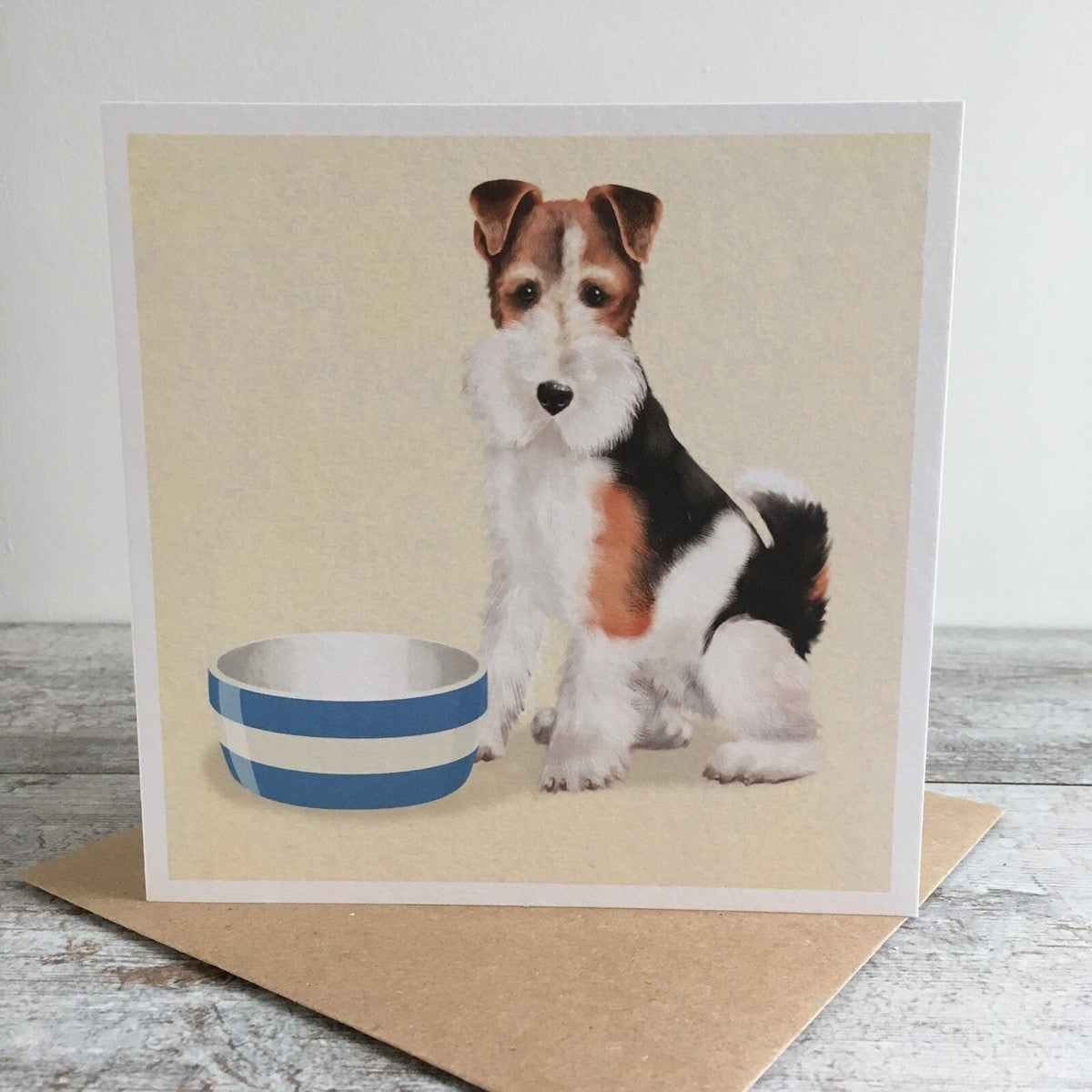 Wire Fox Terrier - Card
