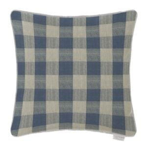 Voyage Maison Cushion - Tamar Gingham  43x43 - In 4 Colours
