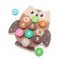 Woodland Owl Number Block Puzzle