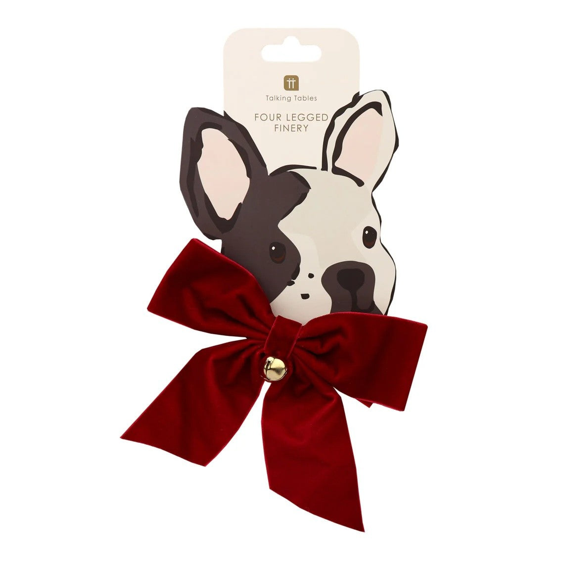 Dog or Cat Velvet Christmas Bow Neck Tie