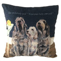 Little Dog Laughed Cushion Spinone Cheese