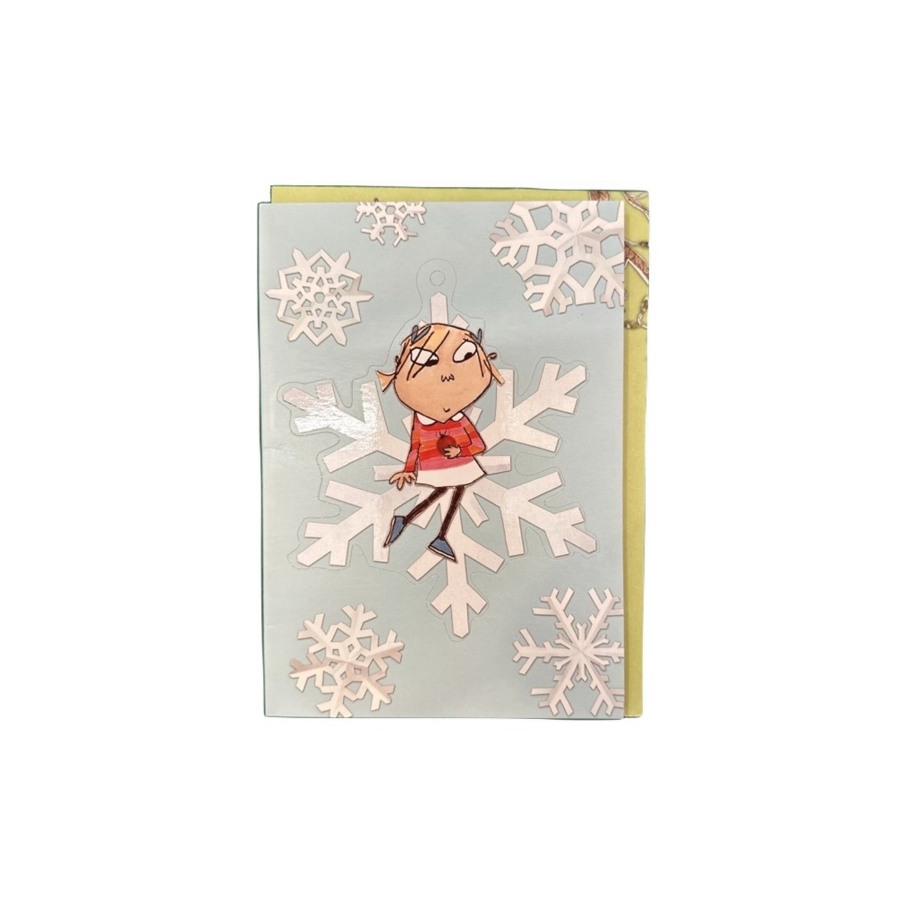 Lola Christmas Snowflake Card
