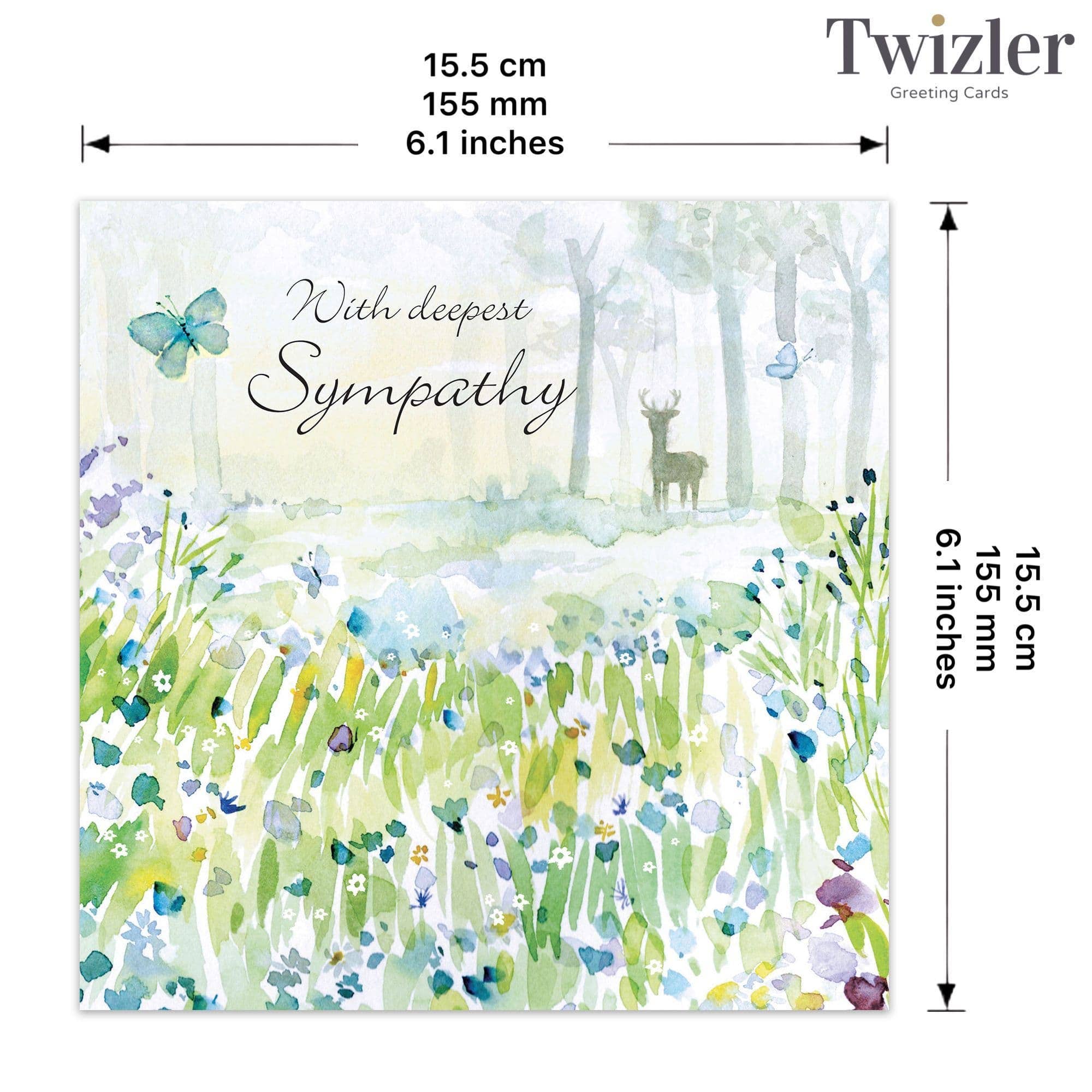 With Sympathy Card