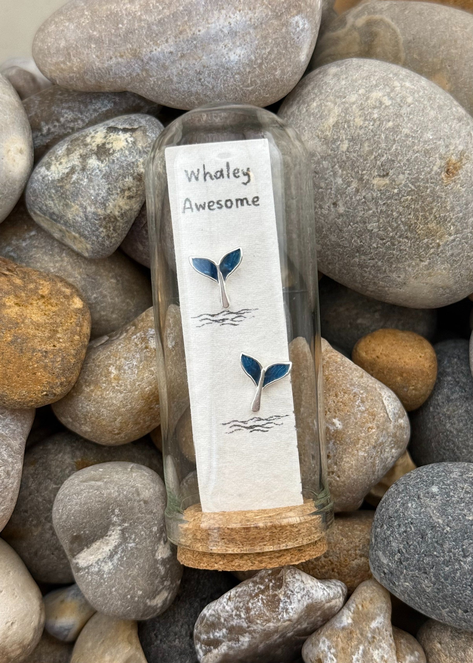 Whaley Awesome - Earrings on seed paper