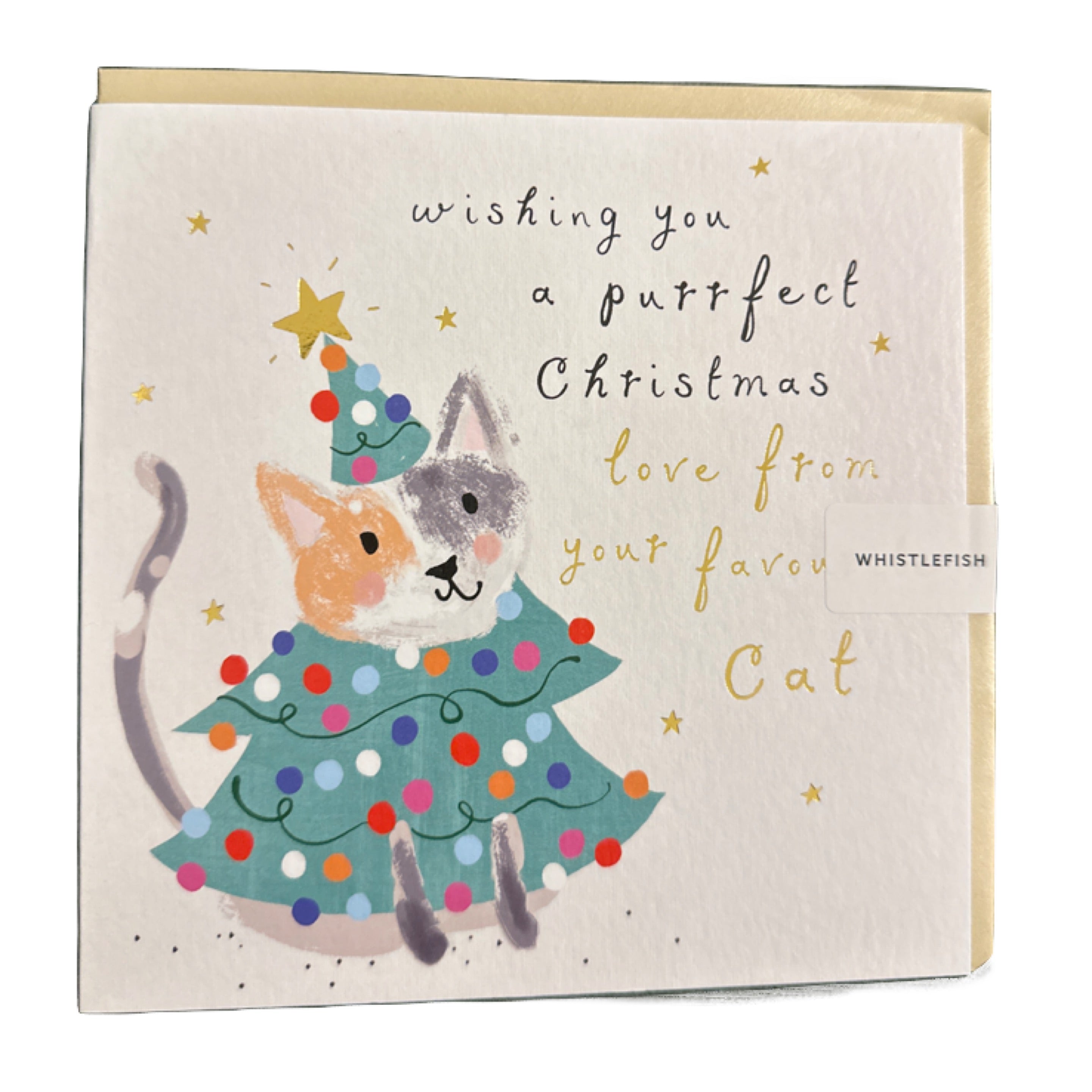 Christmas Wishes from Your Cat Card