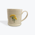 Gisela Graham Mini Mug - Yellow and Orange Mimosa