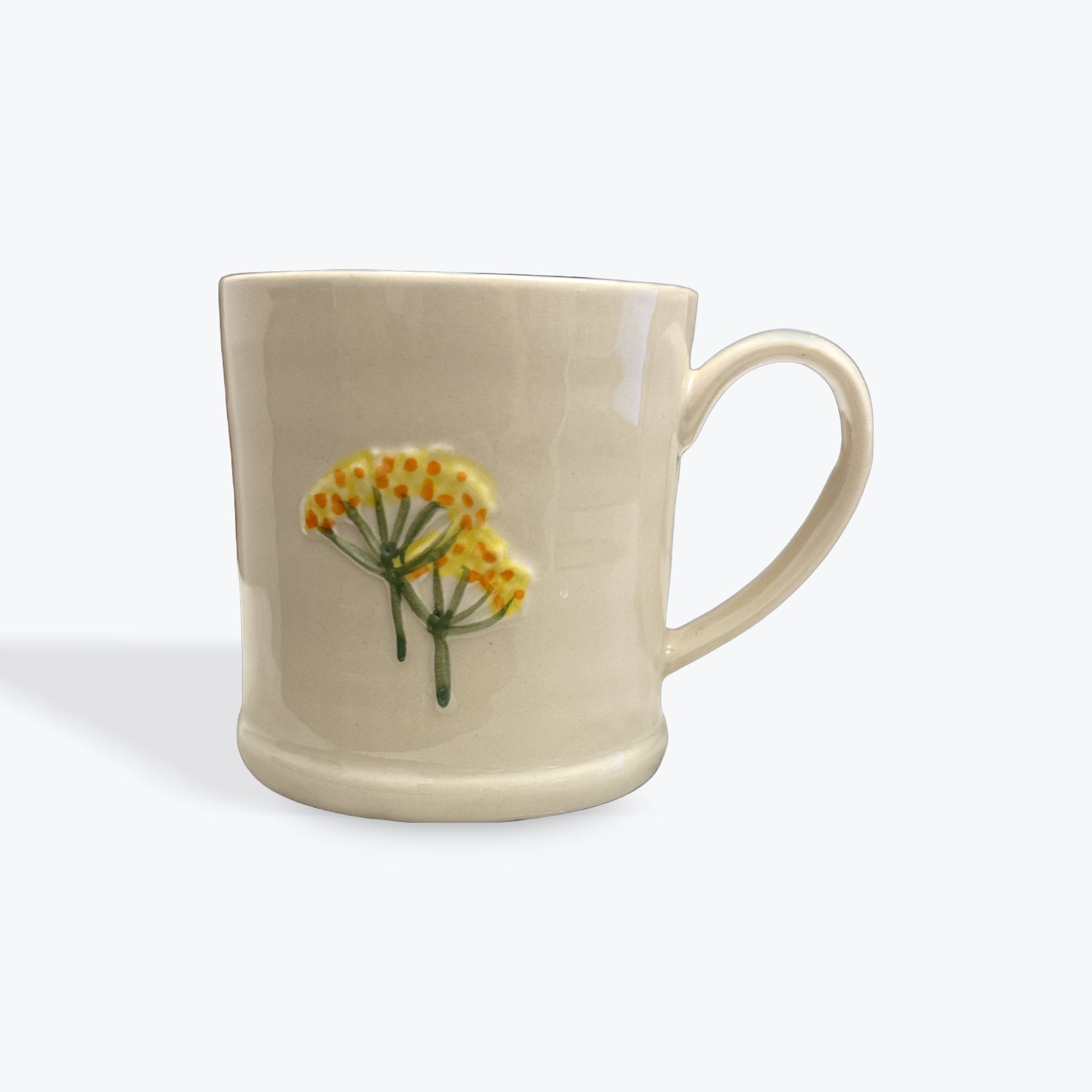 Gisela Graham Mini Mug - Yellow and Orange Mimosa
