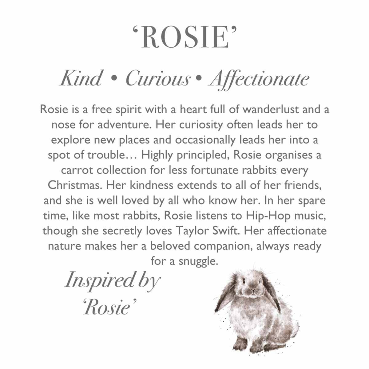 Wrendale Designs Rosie the Rabbit Plush Soft Toy
