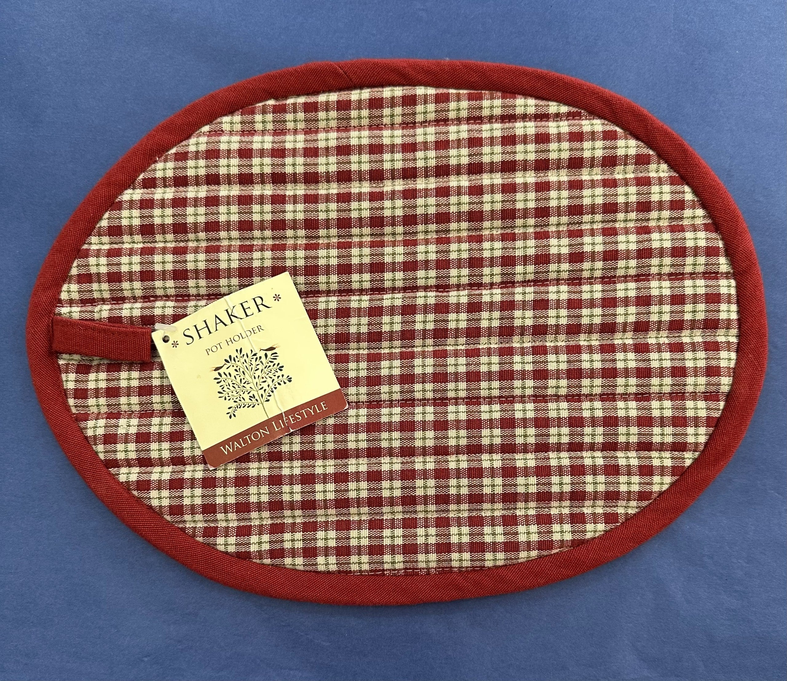 Checked Pot Holder