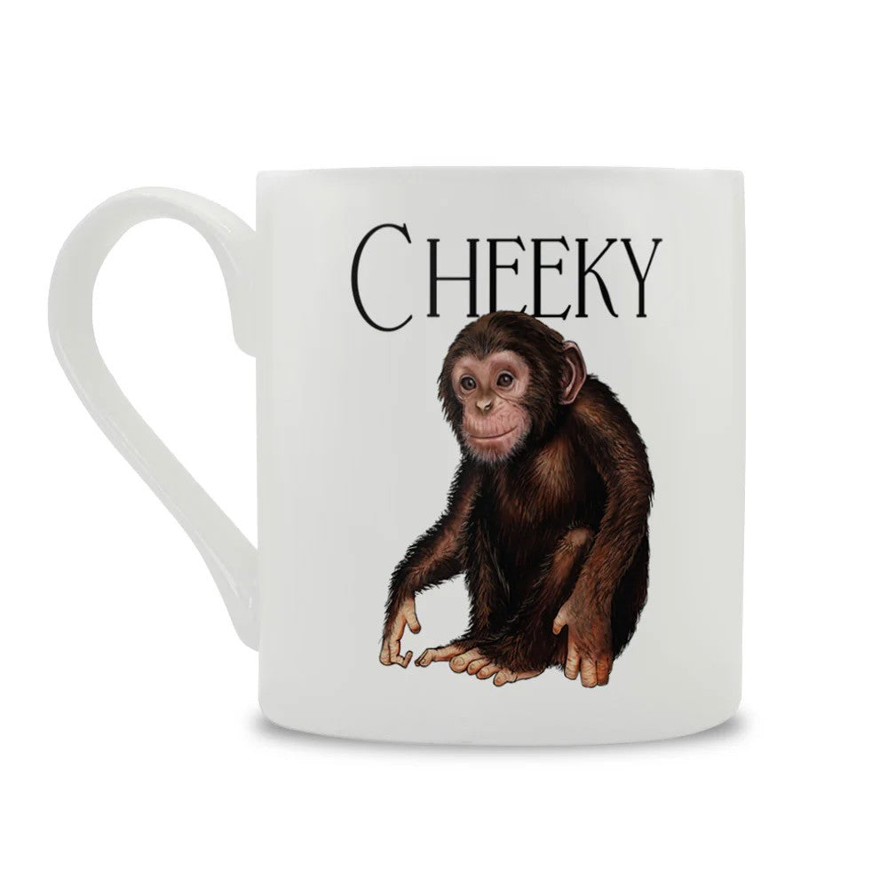 Cheeky Monkey Bone China Mug