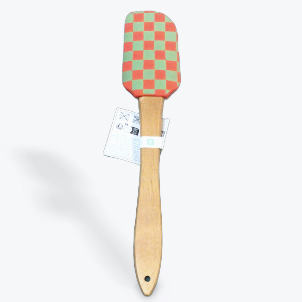 Silicone Kitchen Spatula - Red and Green