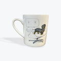 Sit Dachshund Mug by Magpie