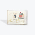 Merry Christmas Mouse With Sleigh 10 pack