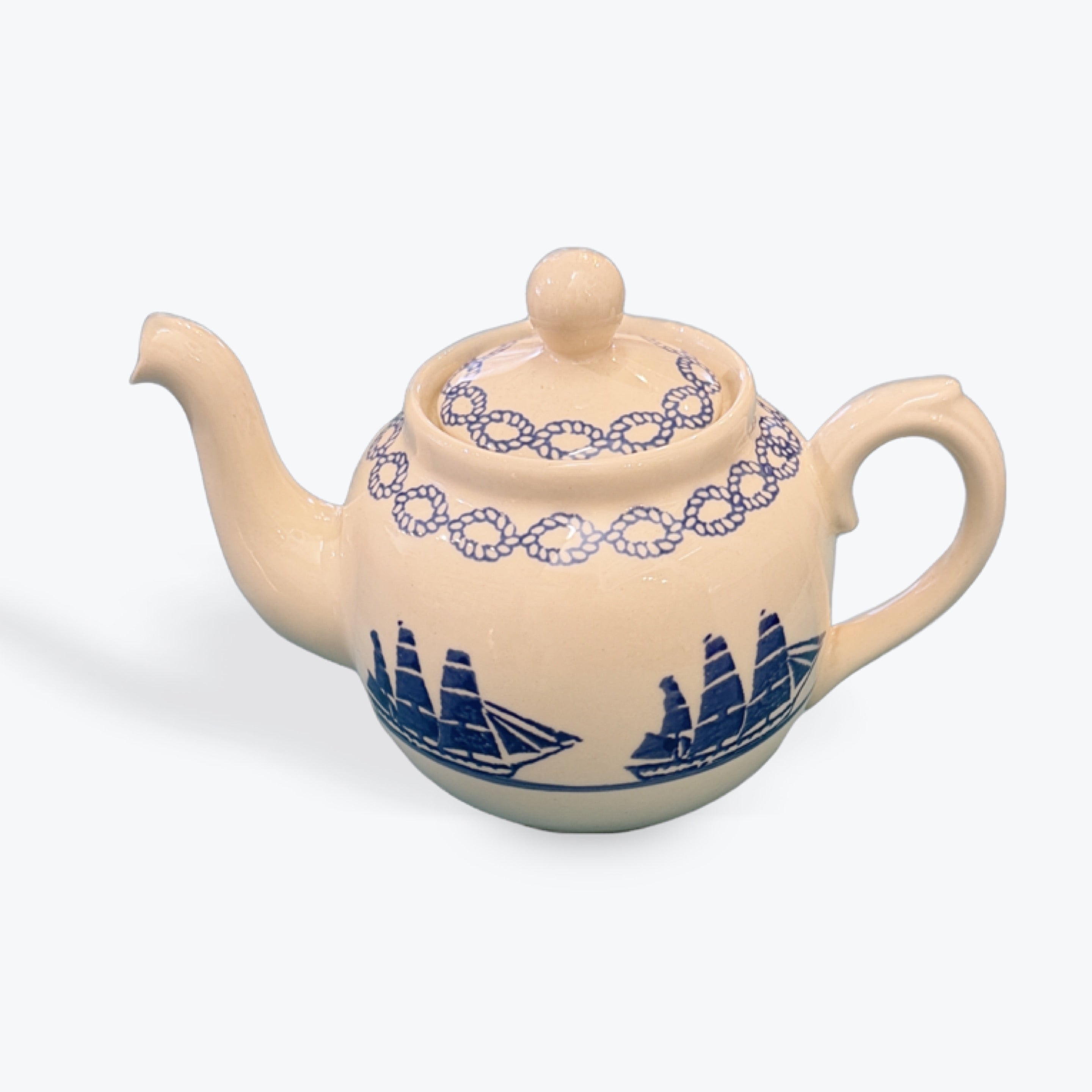 Square Rig Boat Teapot 4 Cup 750ml