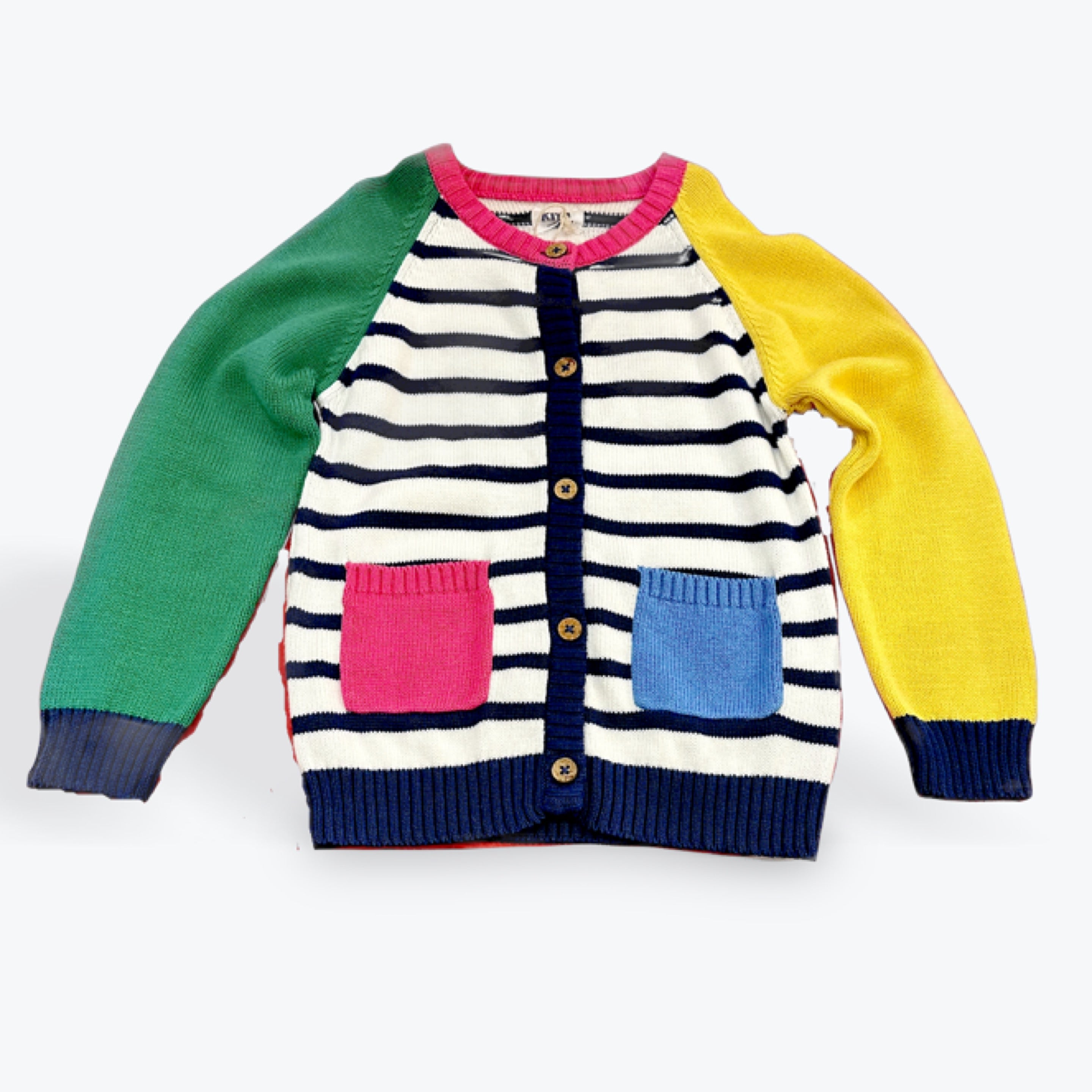 Coral Pop Cardigan - 5 Year Olds