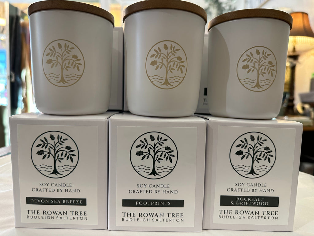 The Rowan Tree Double Wick Candle - Coastal Collection (White)