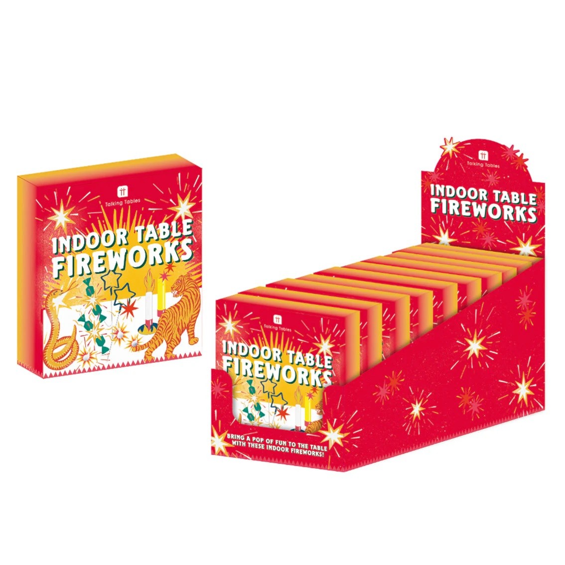 Pop Bang Spark Indoor Explosive Set Red