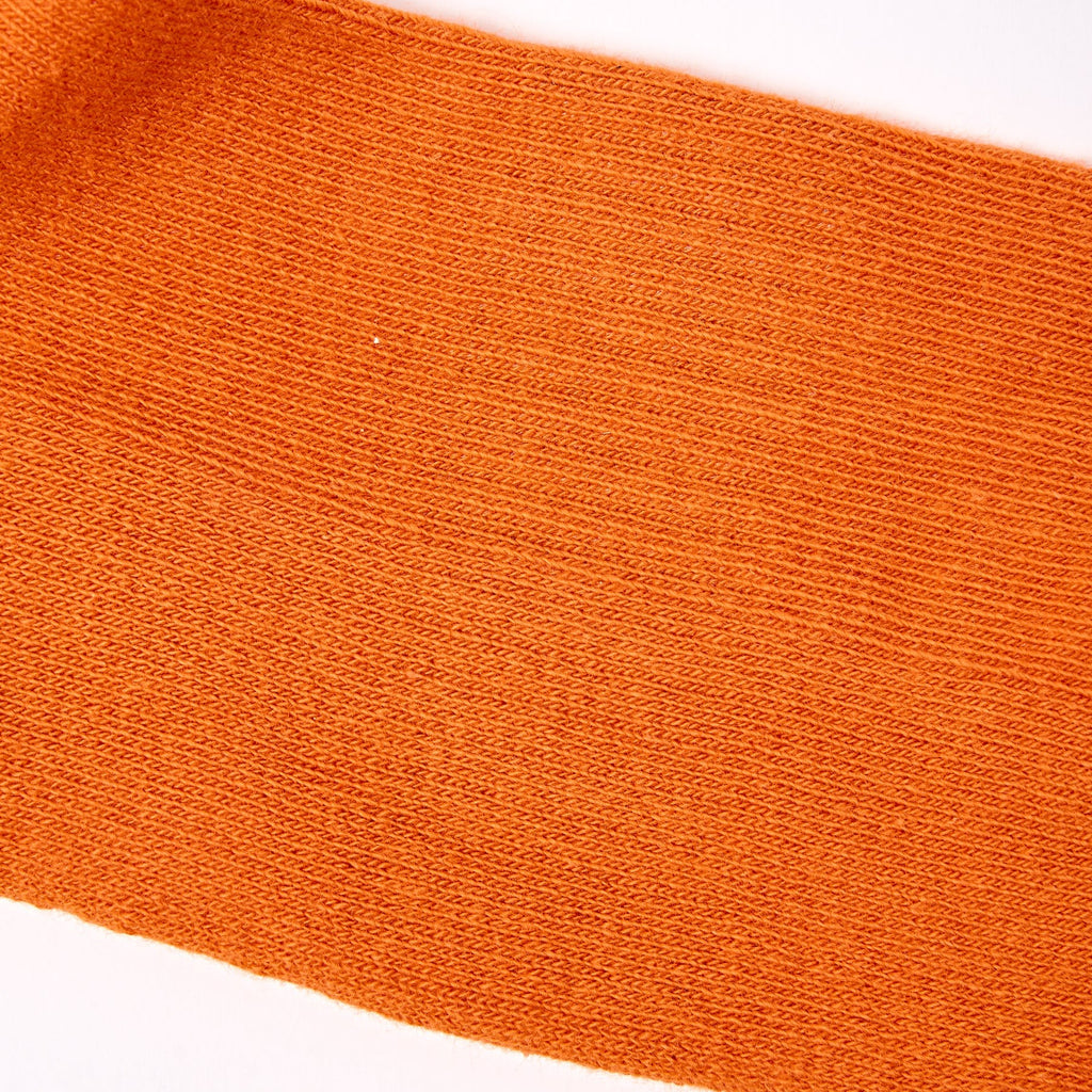 Roka Burnt Orange Crew Socks - UK 6-12