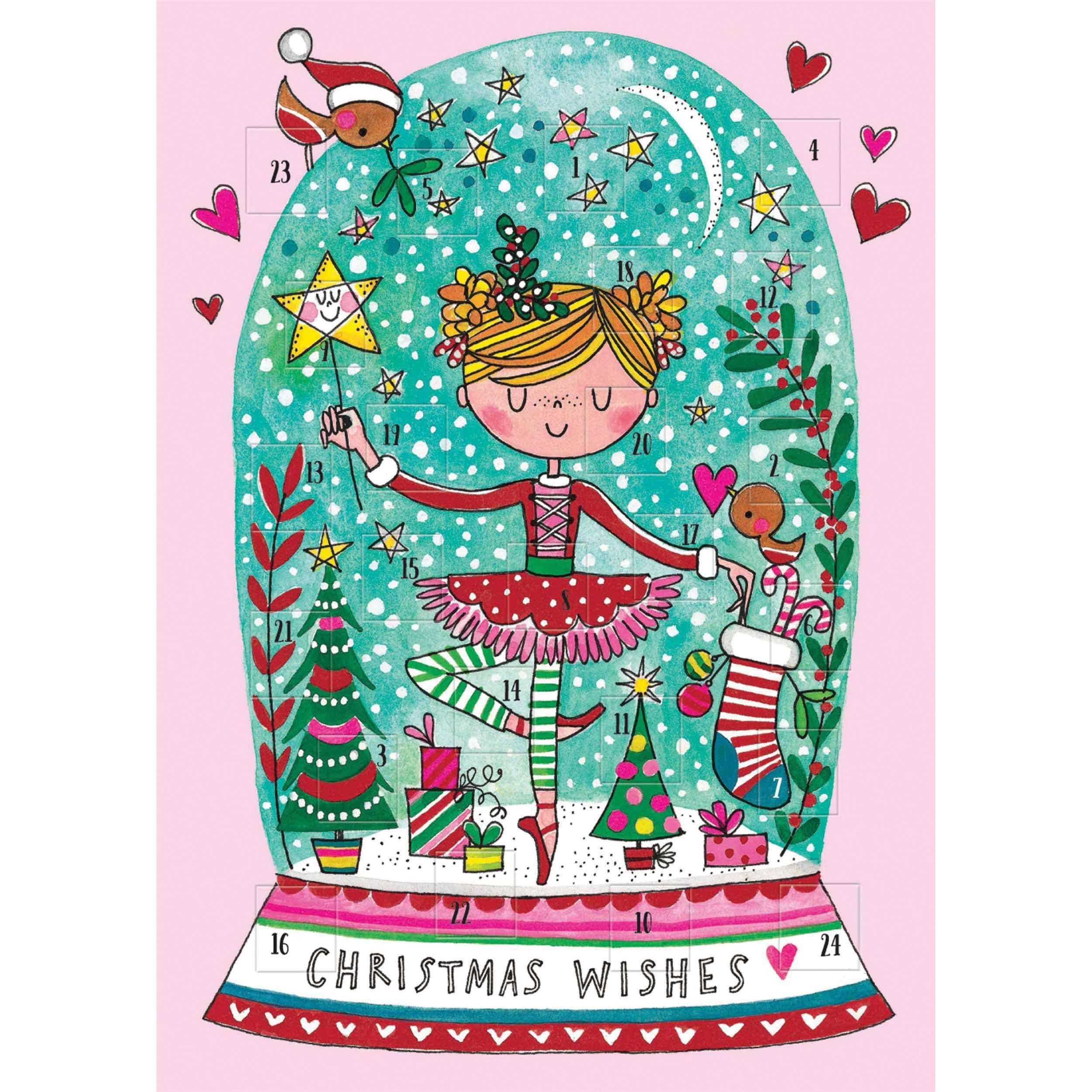 Rachel Ellen Advent Calendar Christmas Wishes Card
