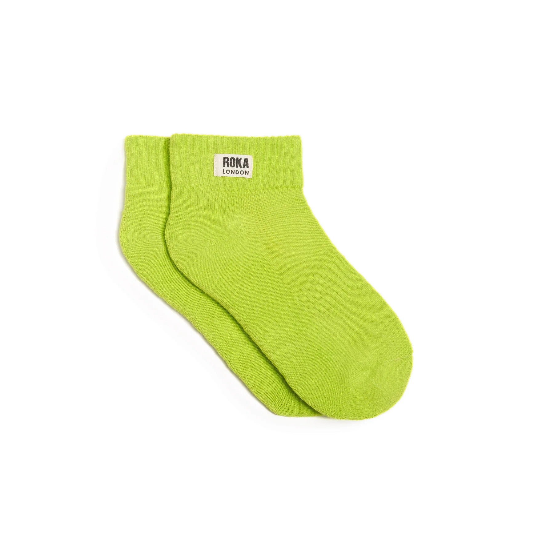 Roka Lime Organic Cotton Socks - one size