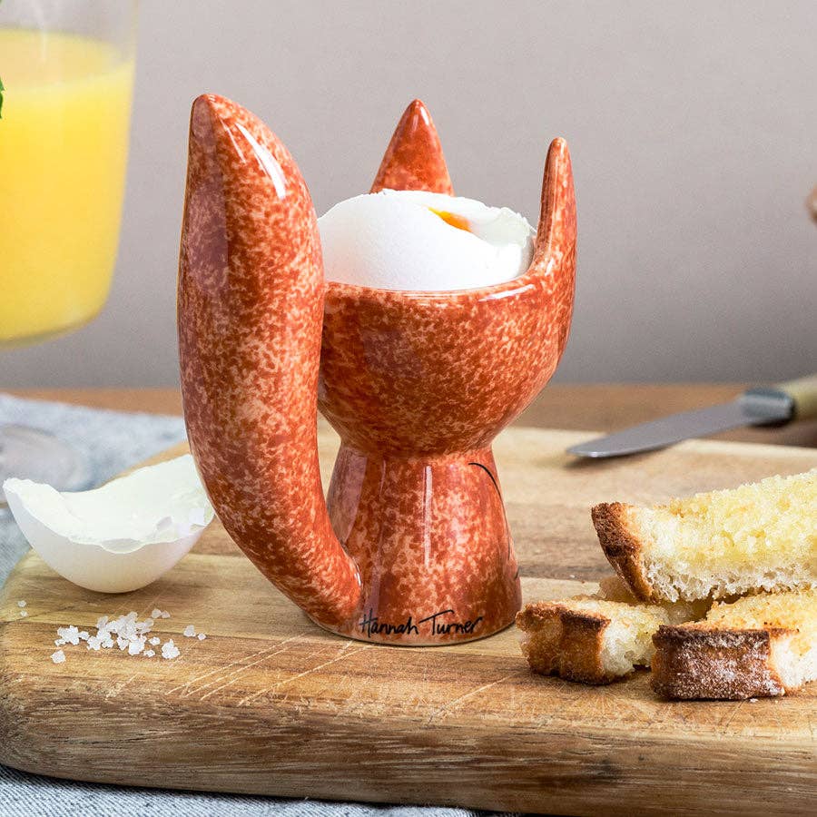 Red Squirrel Egg Cup | Hannah Turner