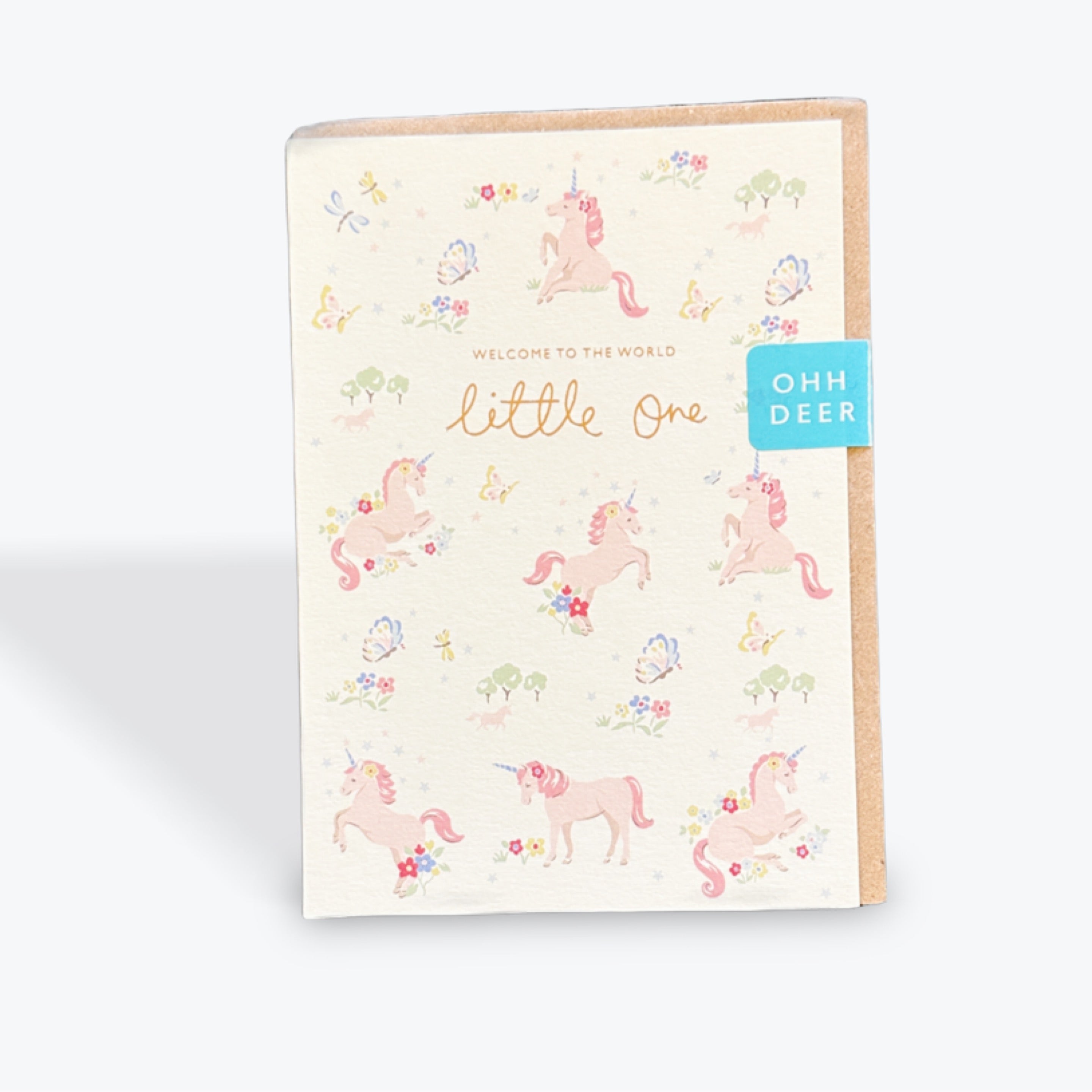 Welcome Little One Foil Card