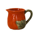 Pumpkin and Vine Ceramic Small Jug