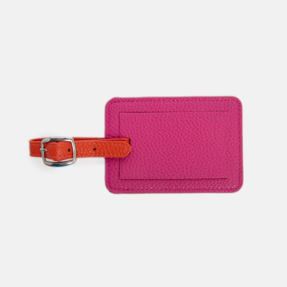 Fushia Pink Luggage Tag - Caroline Gardner