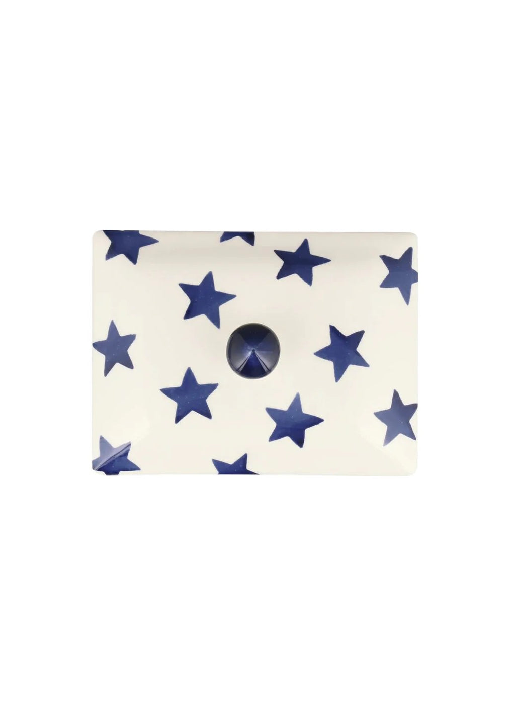 Emma Bridgewater Blue Star Small Butter Dish