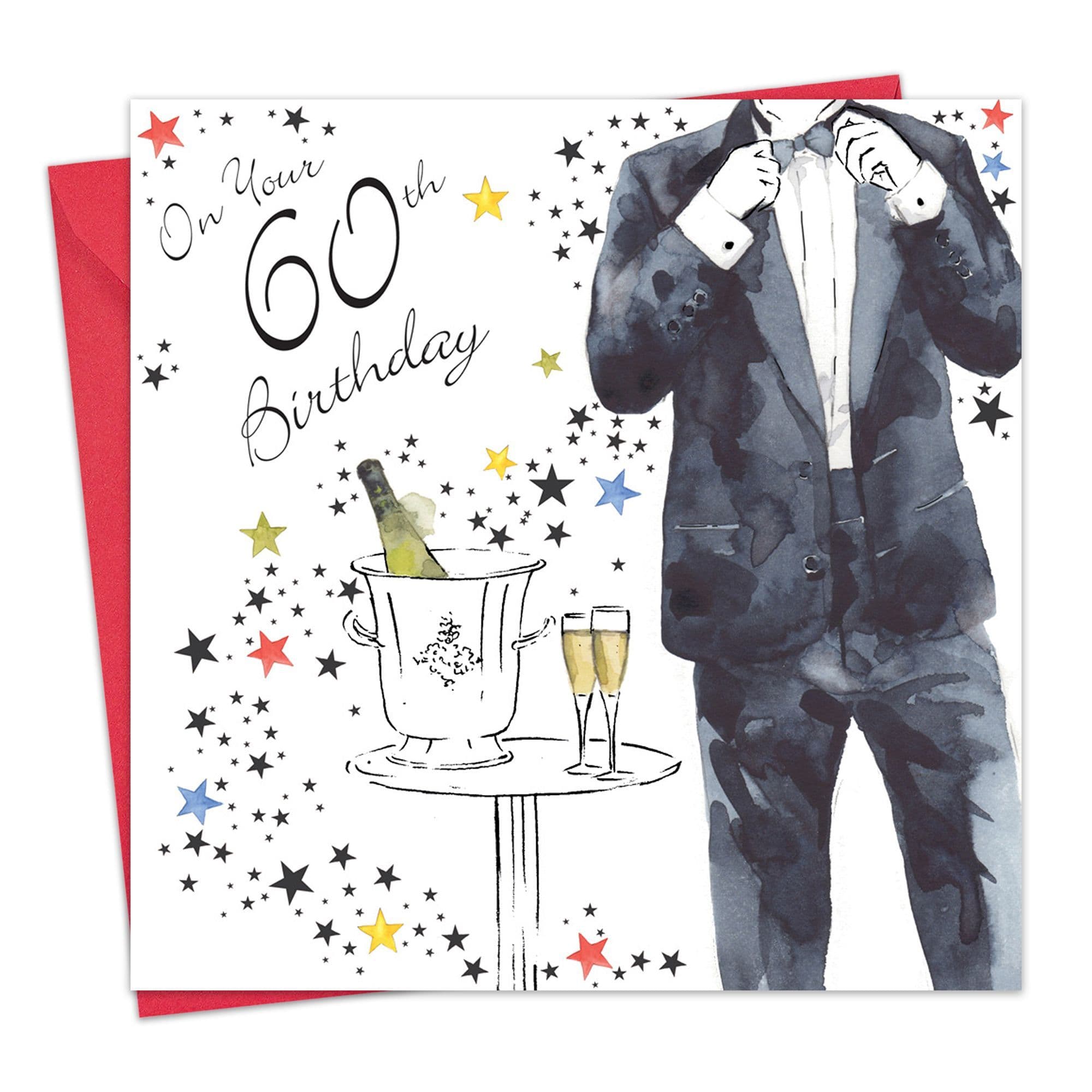 60th Birthday Card For Him
