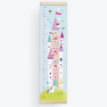 Fairy Castle - Canvas and Wood Height Chart