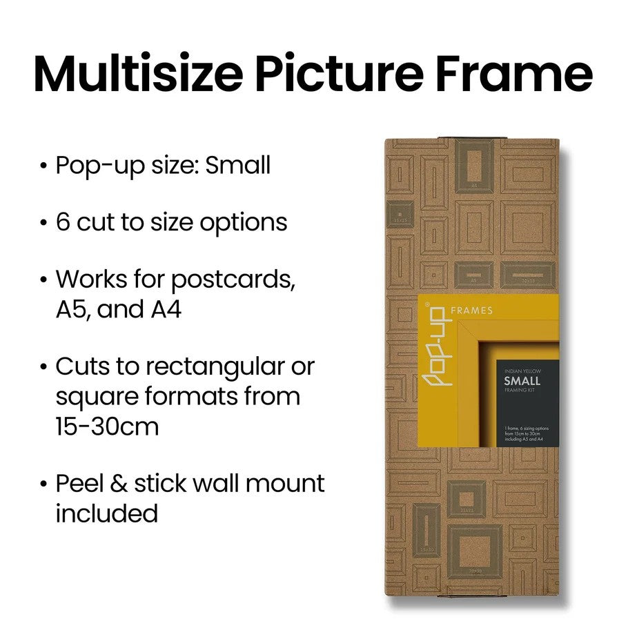Pop-Up Picture Frame - Customisable Cut-to-Size Wall Frame |15-30cm