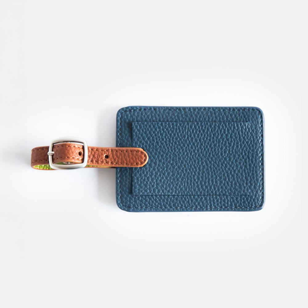 Navy / Black Luggage Tag - Caroline Gardner