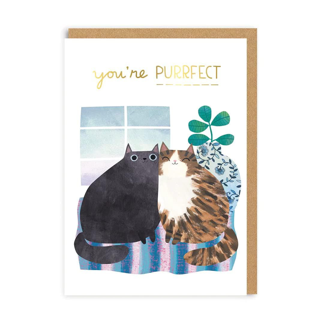 You’re Purrfect Cats - Card