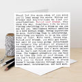 Good Luck / Follow Your Dreams Quote Card