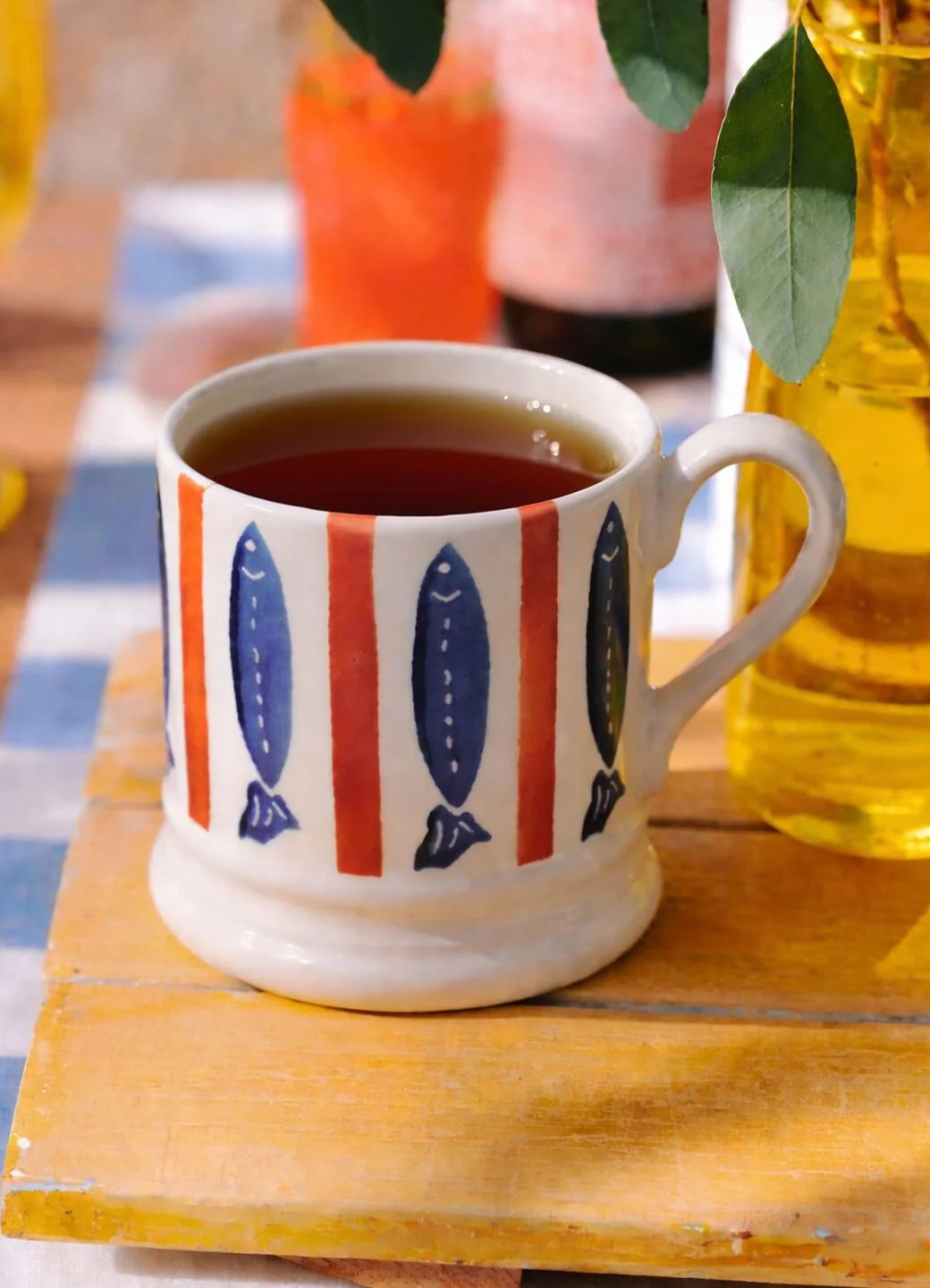 Emma Bridgewater Seafood Stripe 1/2 Pint Mug