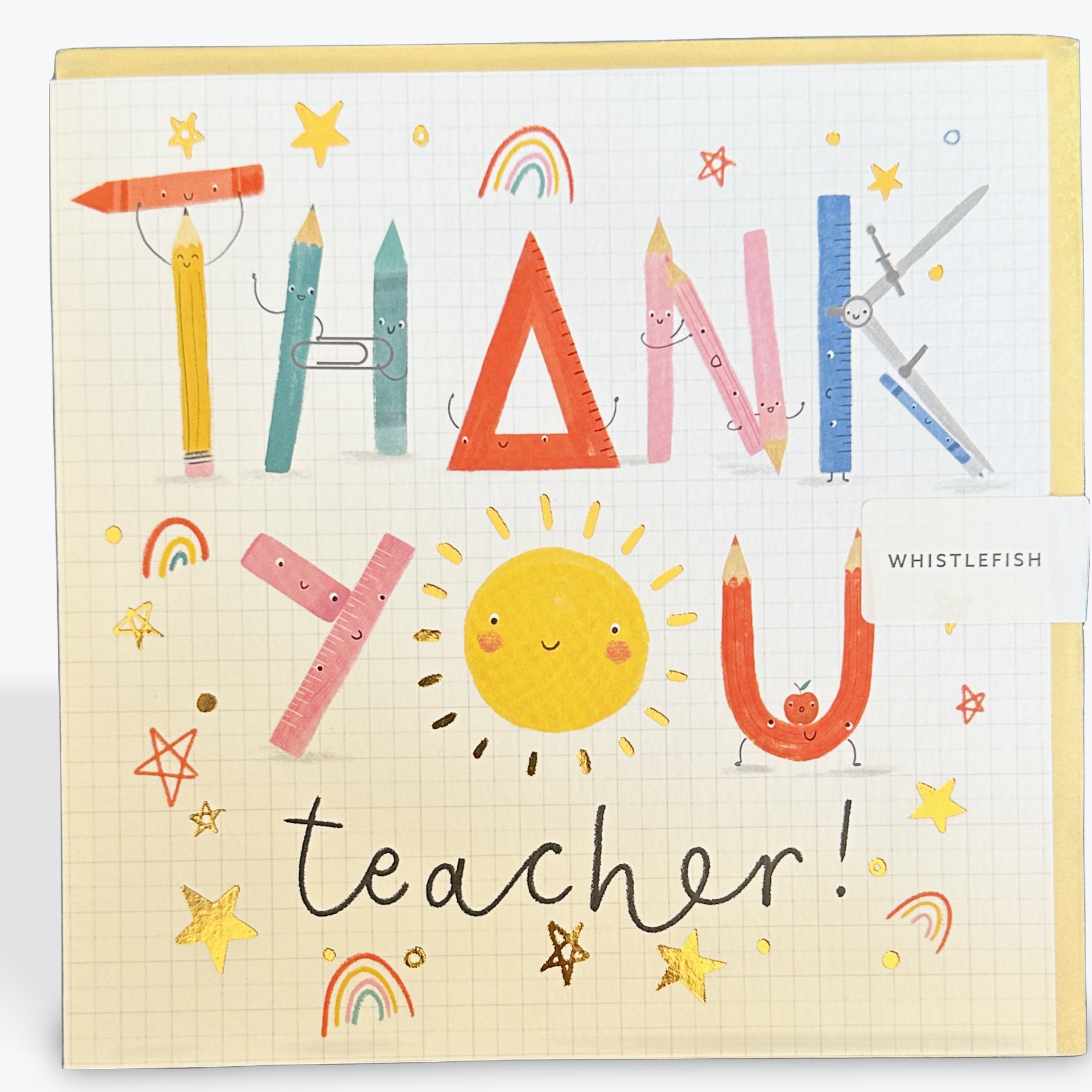 Thank you Teacher (sunshine) - Card