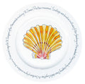 Richard Bramble Scallop Flat Rimmed Plate